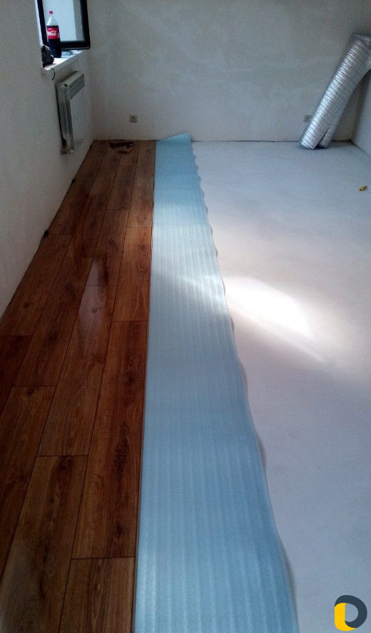 Укладка ламината