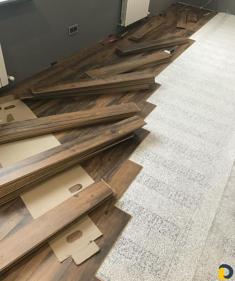 Укладка ламината