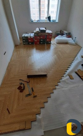 Укладка ламината
