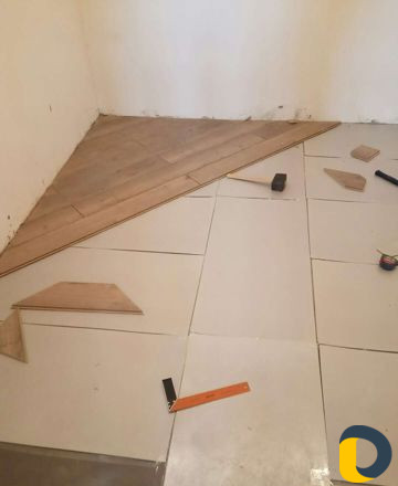 Укладка ламината