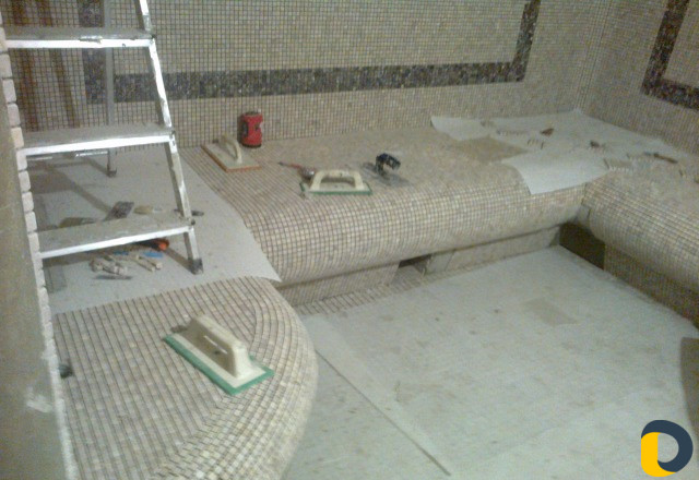 Укладка мозаики