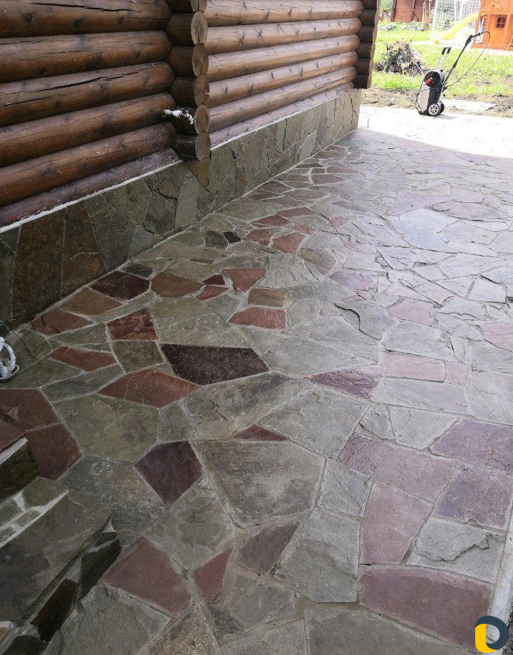 Укладка натурального камня. Благоустройство