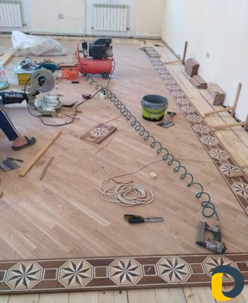 Укладка паркета