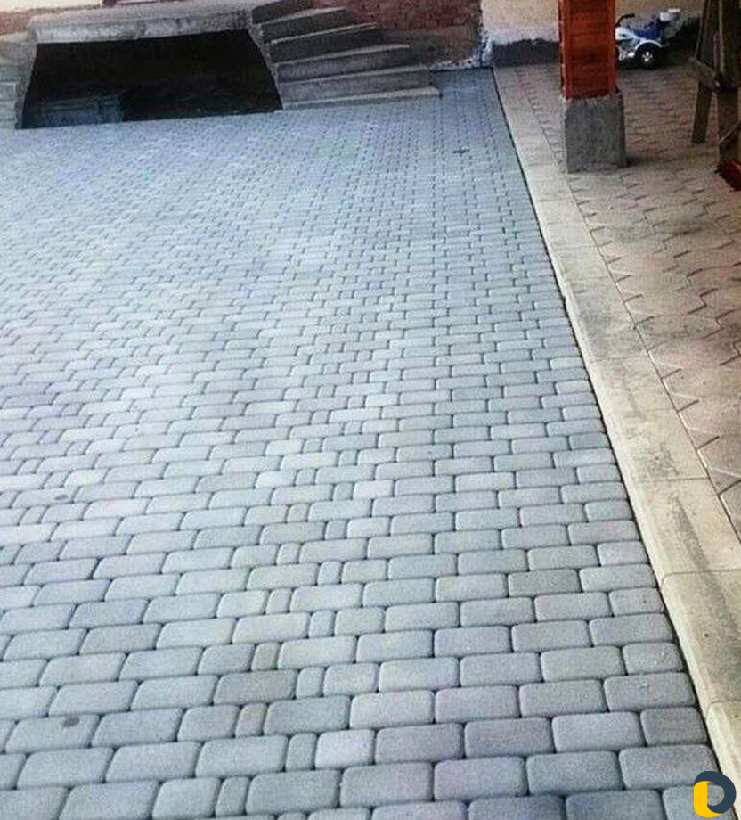 Укладка плитки брусч