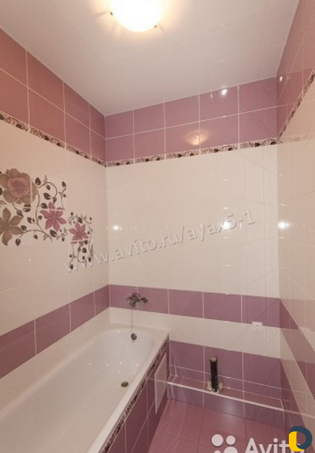 Укладка плитки на стены и пол