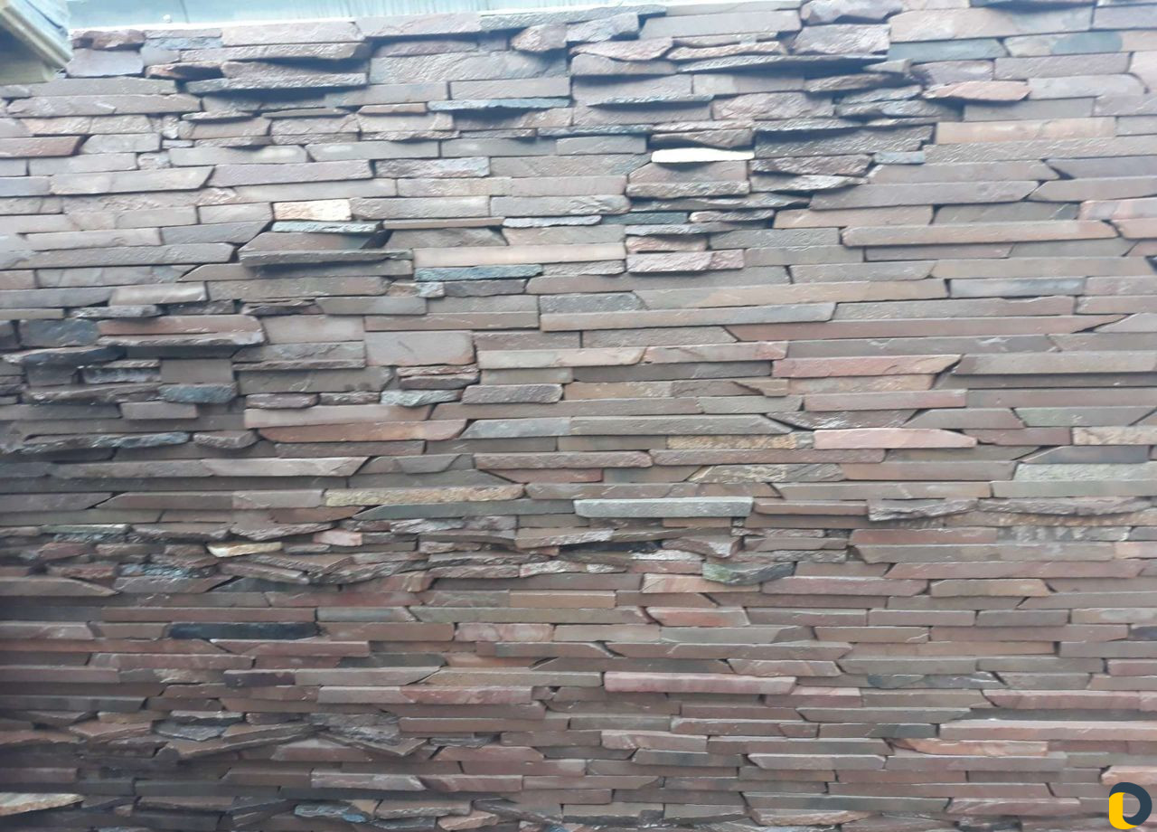 Укладка природного камня песчаник