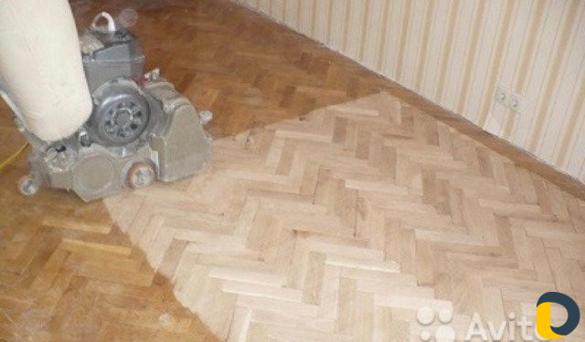 Укладка, шлифовка, лакировка паркета и деревянных