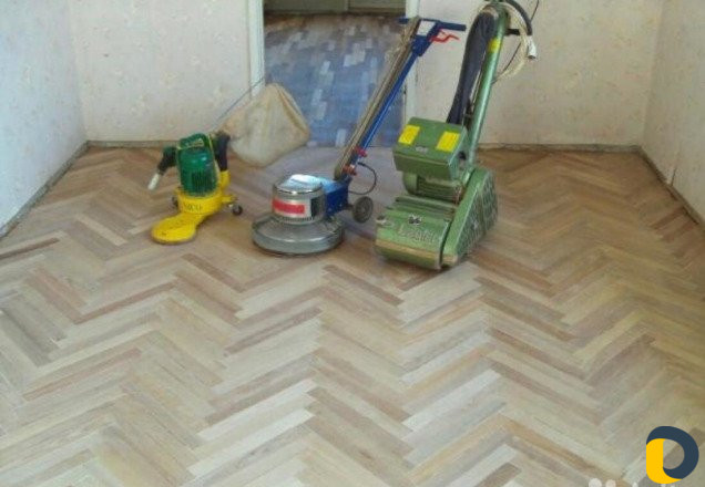 Укладка, шлифовка, лакировка паркета и деревянных