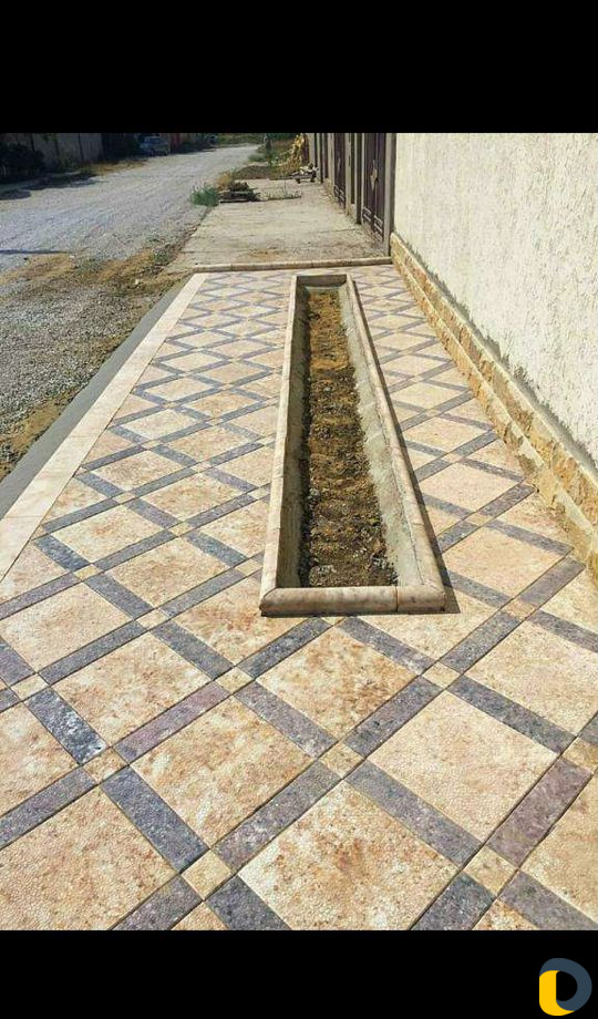 Укладка тротуарной плитки и дикого камня