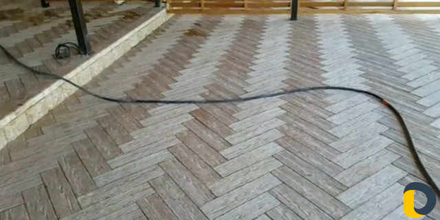 Укладка тротуарной плитки и дикого камня