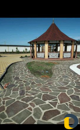 Укладка тротуарной плитки и дикого камня