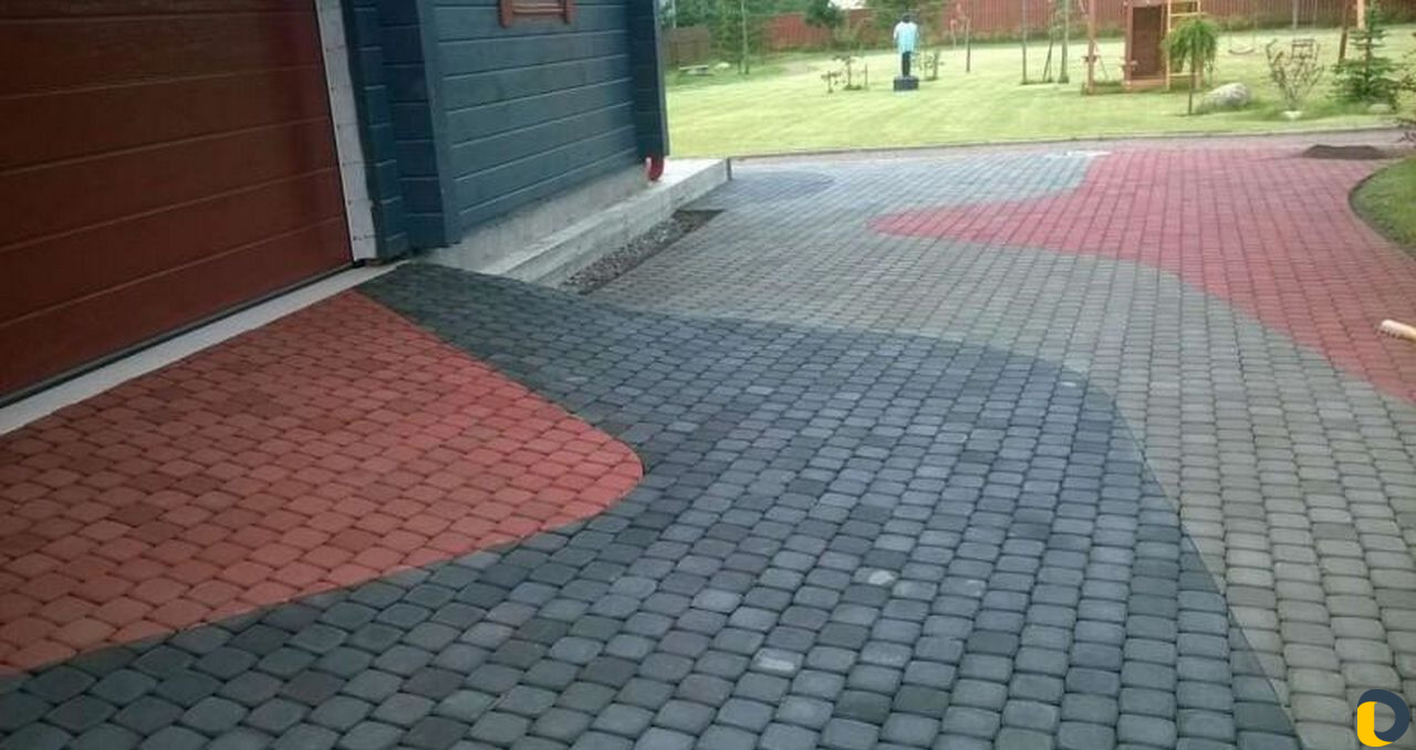 Укладка тротуарной плитки от 15м.кв