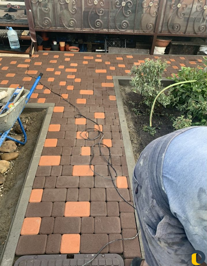 Укладка тротуарной плитки под ключ