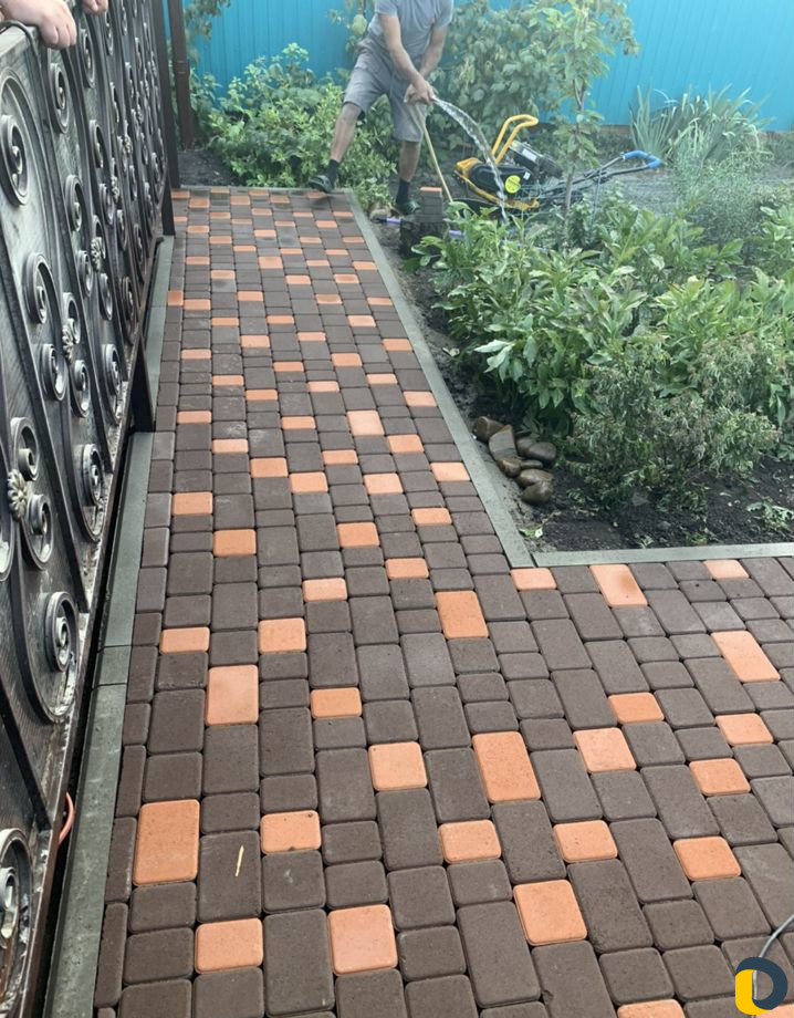 Укладка тротуарной плитки под ключ