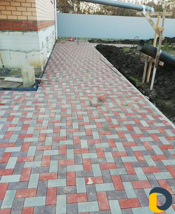 Укладка тротуарной плитки