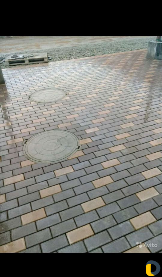 Укладка тротуарной плитки