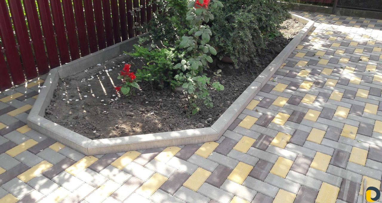 Укладка тротуарной плитки