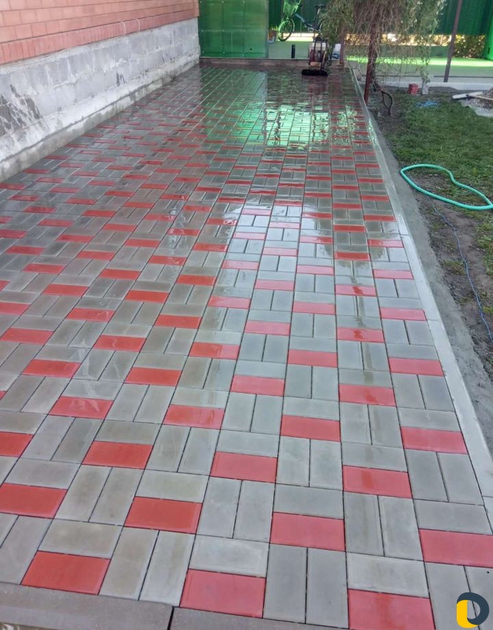 Укладка тротуарной плитки