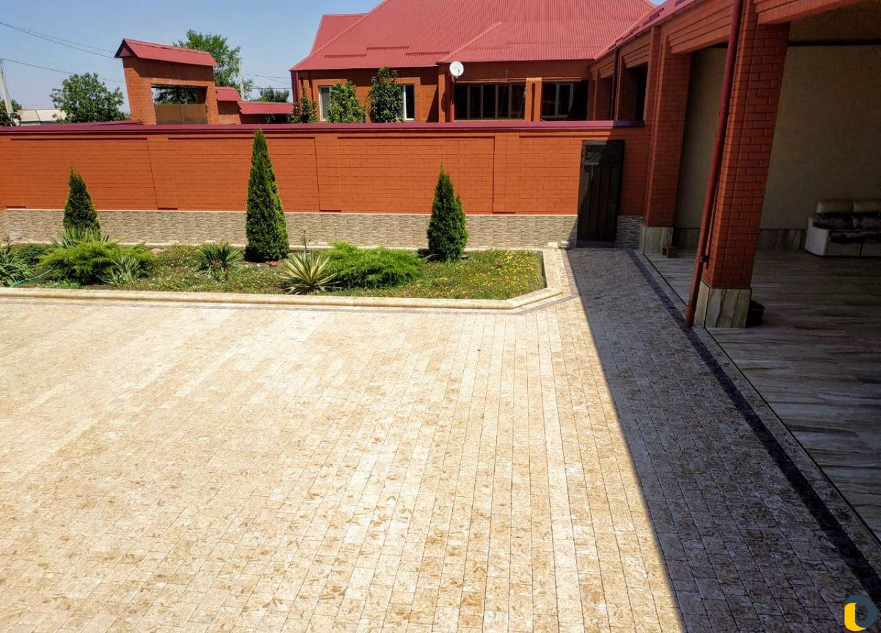 Укладка тротуарной плитки