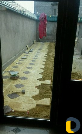 Укладка тротуарной плитки