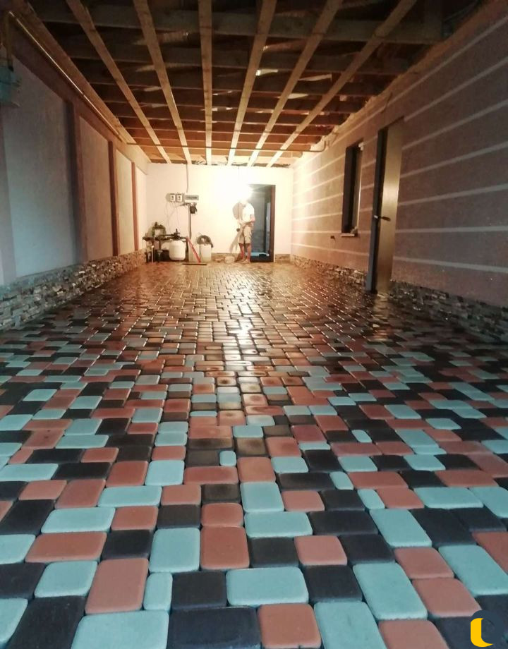 Укладка тротуарной плитки