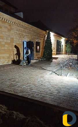 Укладка тротуарной плитки
