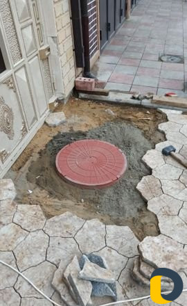 Укладка тротуарной плитки