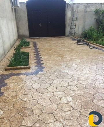 Укладка тротуарной плитки