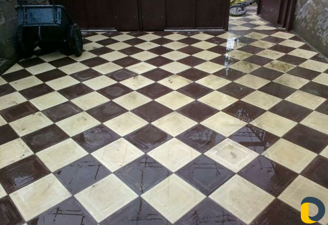 Укладка тротуарной плитки