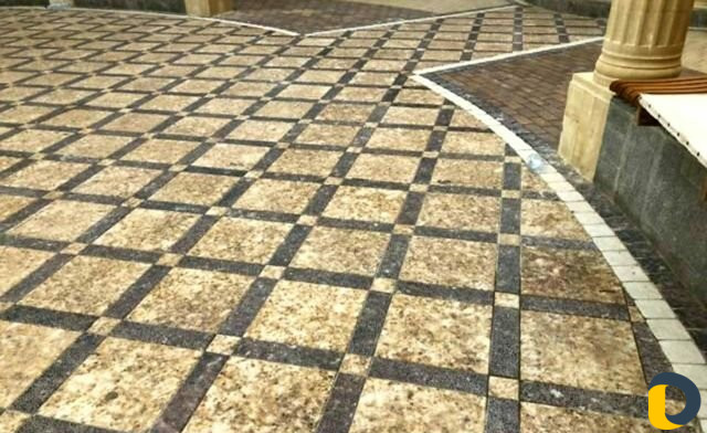 Укладка тротуарной плитки