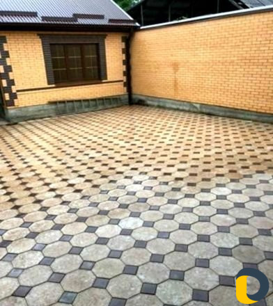 Укладка тротуарной плитки