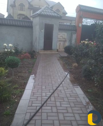 Укладка тротуарной плитки