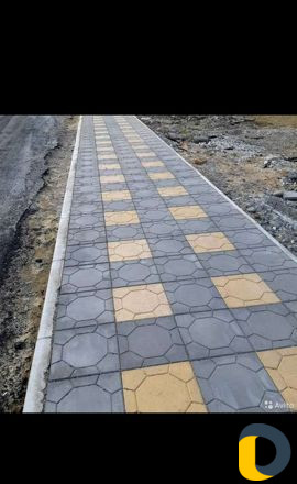 Укладка тротуарной плитки