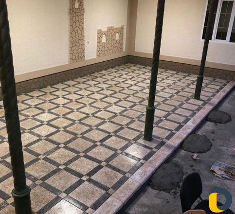 Укладка тротуарной плитки