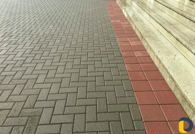 Укладка тротуарной плитки
