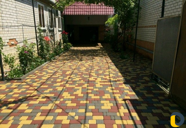 Укладка тротуарной плитки