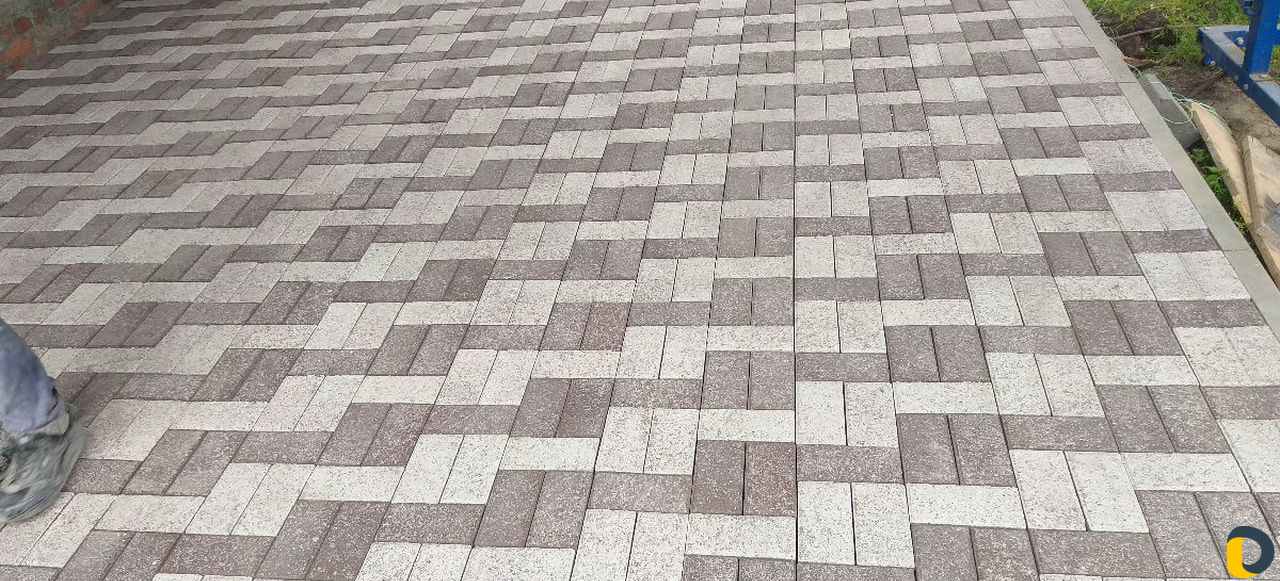 Укладка тротуарной плитки