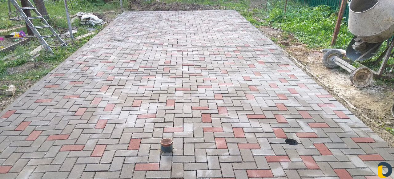 Укладка тротуарной плитки