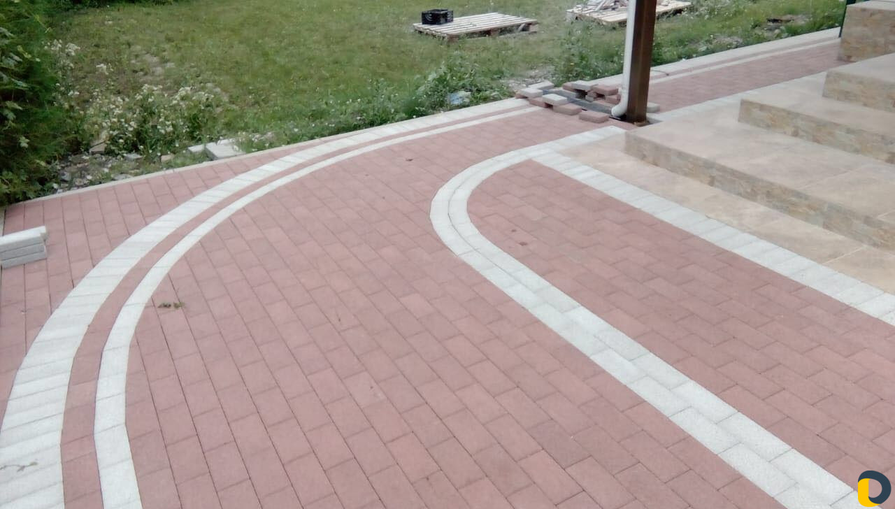 Укладка тротуарной плитки