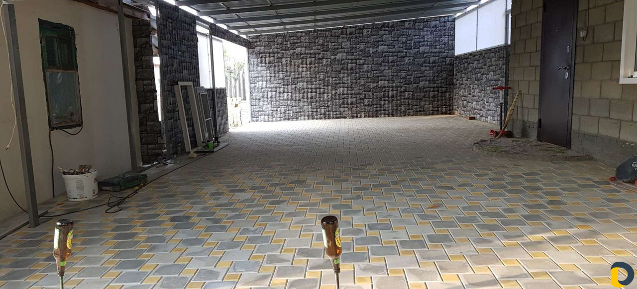 Укладка тротуарной плитки