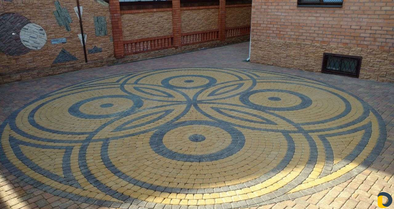 Укладка тротуарной плитки