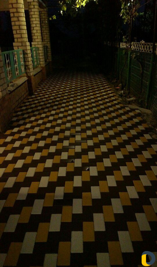 Укладка тротуарной плитки