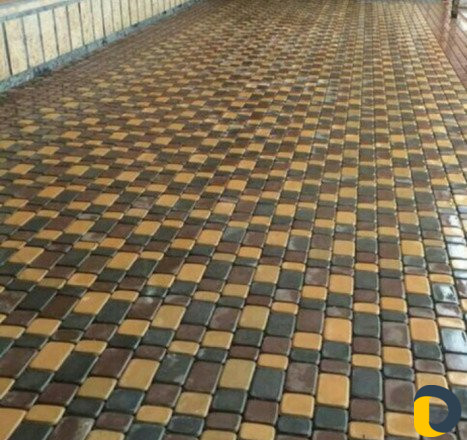 Укладка тротуарной плитки