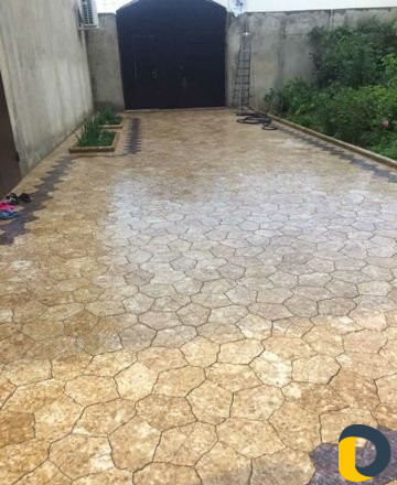 Укладка тротуарной плитки