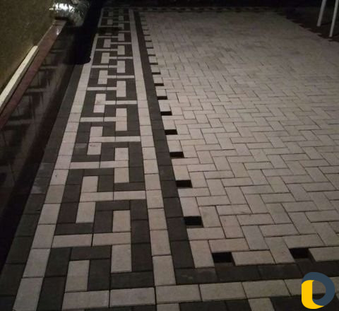 Укладка тротуарной плитки