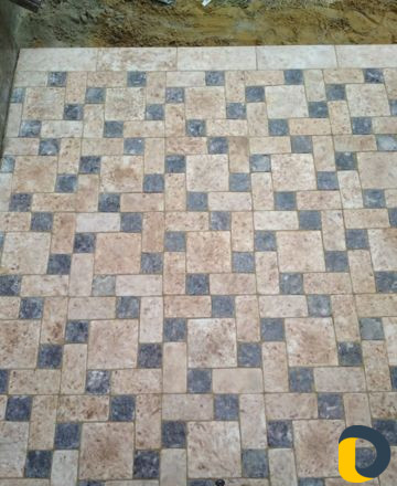 Укладка тротуарной плитки