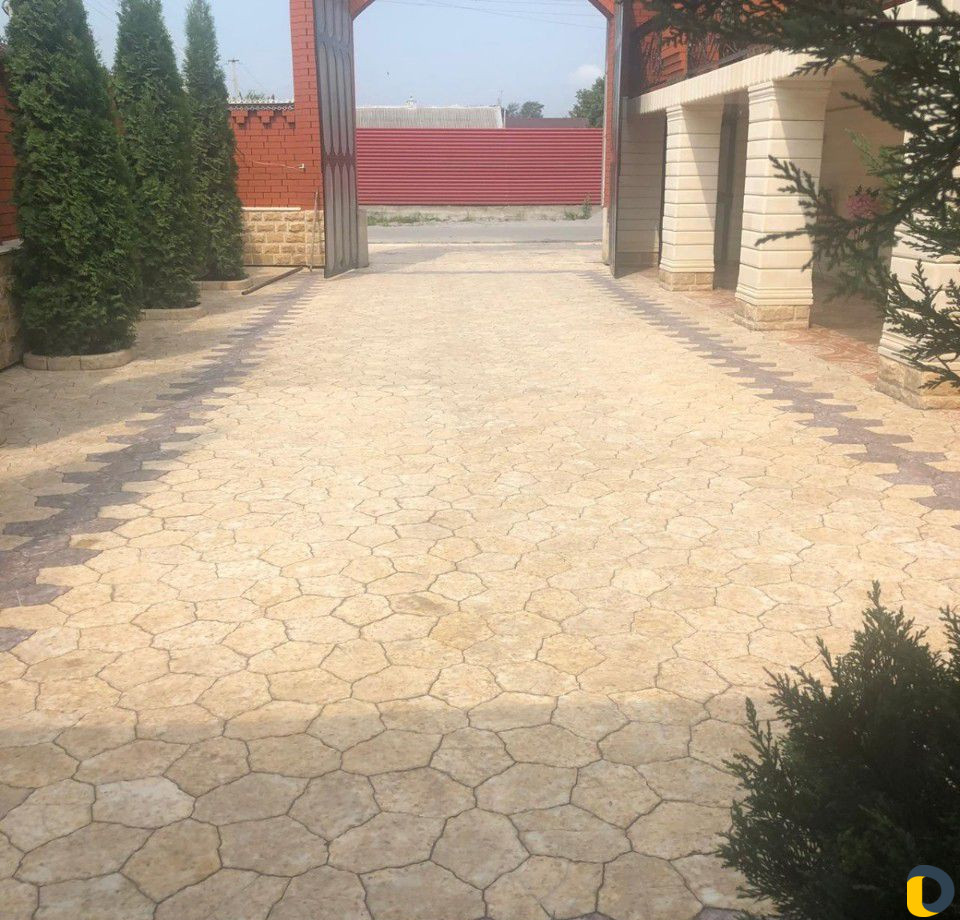 Укладка тротуарной плитки