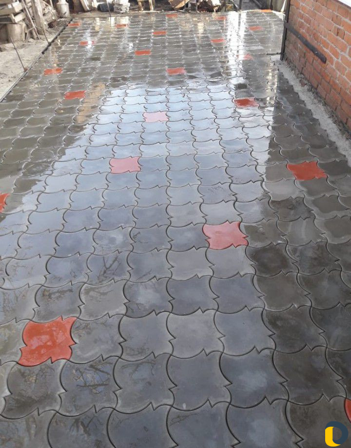 Укладка тротуарной плитки