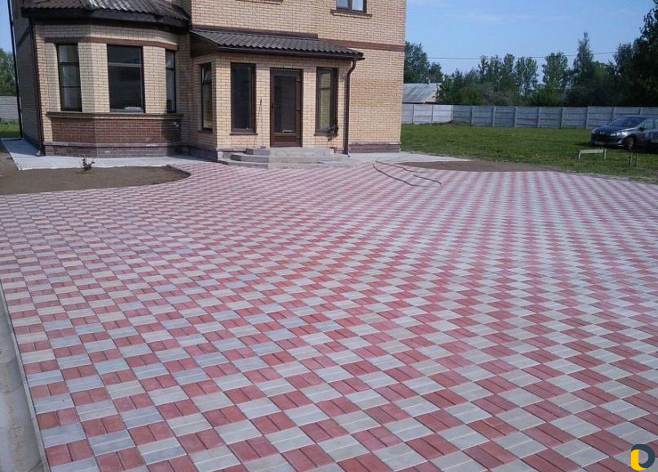 Укладка тротуарной плитки