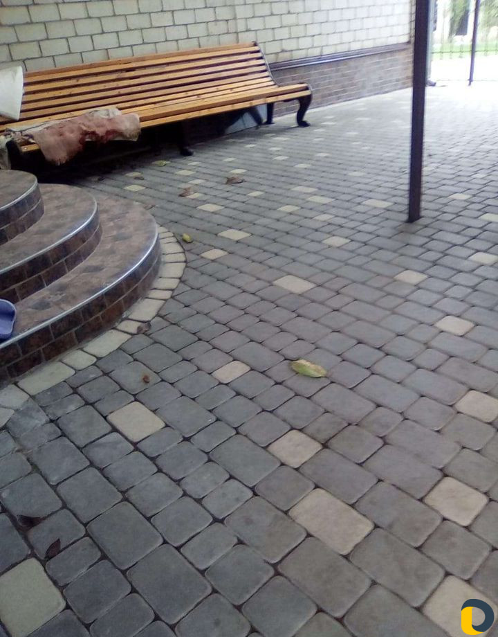 Укладка тротуарной плитки